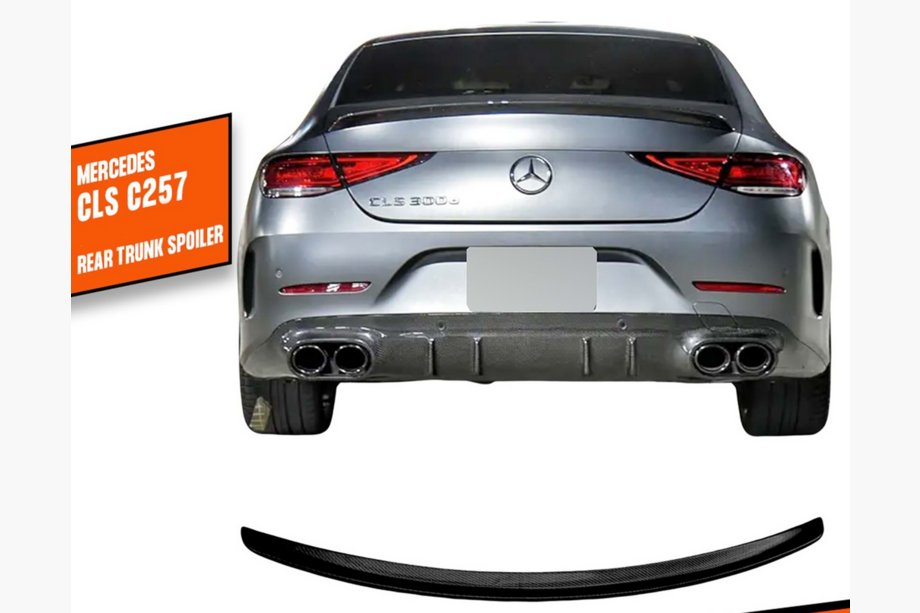 Mercedes CLS C257 2018– Spoiler DPT (černý lesk) Image