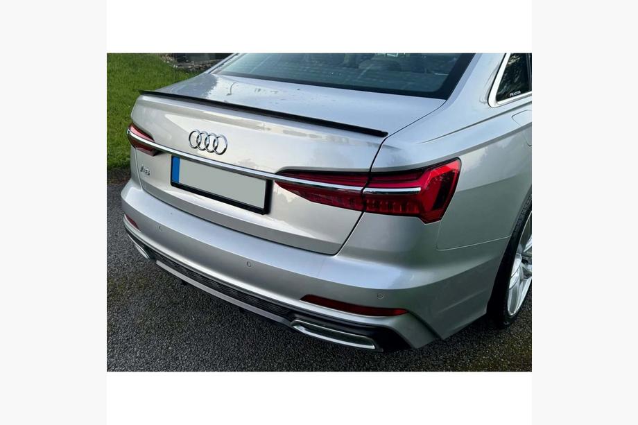 Audi A6 C8 2018–2025 Spoiler DPT (černý lesk) Fotografie 1