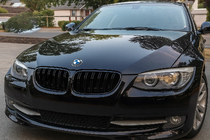BMW řada 3 E92/E93 2006–2013 M-Look ledvinky (pro 2010-2013, lesklá černá) fotografie 1