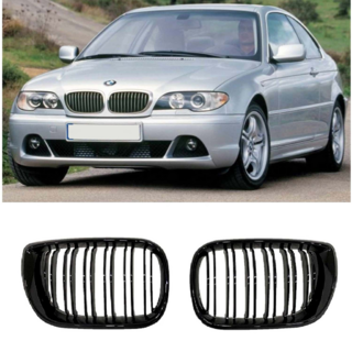 Ledvinky M-Look DPT (pro Coupe 2003-2006, černý lesk) BMW řada 3 E46 1998–2006 fotografie 3