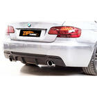 BMW řada 3 E92/E93 2006–2013 Difuzor zadního nárazníku DPT (pro E92 M-Sport, černý lesk) fotografie 1