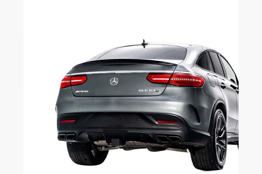 Mercedes GLE Coupé C292 2015–2019 Spoiler DPT (design gle43, černý lesk) Image