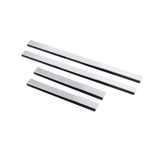 Nerezové kryty prahů Carmos (4 ks) Toyota Hilux 2006–2015 fotografie 3