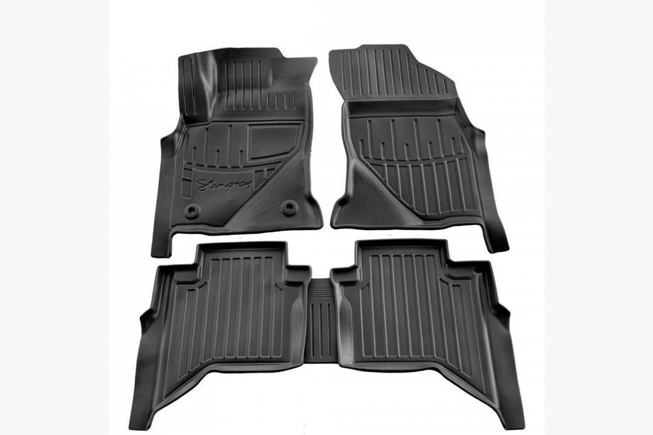 Toyota Hilux 2015– Gumové autokoberce Stingray 3D (Crew Cab, sada 5 ks) Image