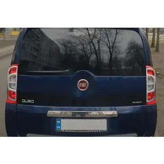 Nerezové kryty zadních světel (2 ks) Fiat Fiorino/Qubo 2008–2024 fotografie 1