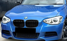 BMW řada 1 F20/F21 2011–2019 M-Look ledvinky (2011-2014, černý lesk) fotografie 1