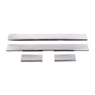Nerezové kryty prahů Carmos (4 ks) Toyota Yaris 2006–2011 fotografie 2