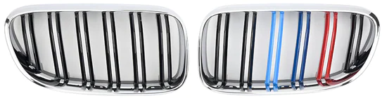 BMW řada 3 E92/E93 2006–2013 Ledvinky M-Look (pro 2010-2013, M-Color s chromovým lemem) fotografie 2