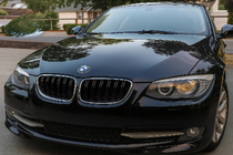 BMW řada 3 E92/E93 2006–2013 M-Look ledvinky (pro 2010-2013, černý lesk s chromovým lemem) fotografie 1