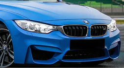 BMW řada 3 F30/F31 2012–2019 Ledvinky M-Look (lesklá černá s chromovým lemem) fotografie 1