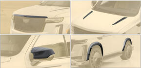 Cadillac Escalade 2020– Kompletní bodykit MNSR Carbon fotografie 7