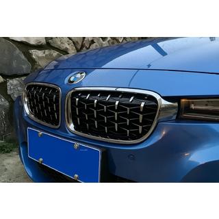 Ledvinky Diamond Silver (chromovaný rámeček) BMW řada 3 F30/F31 2012–2019 fotografie 1