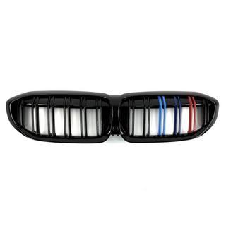Ledvinky (mřížky chladiče) M-Look V2 (2018-2022, M-Color s černým lemem) BMW řada 3 G20/G21 2018– fotografie 2
