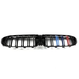 Ledvinky (mřížky chladiče) M-Look V2 (2018-2022, M-Color s černým lemem) BMW řada 3 G20/G21 2018– fotografie 4