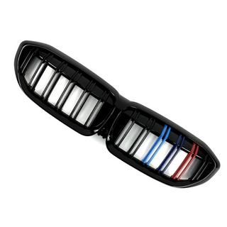Ledvinky (mřížky chladiče) M-Look V2 (2018-2022, M-Color s černým lemem) BMW řada 3 G20/G21 2018– fotografie 3