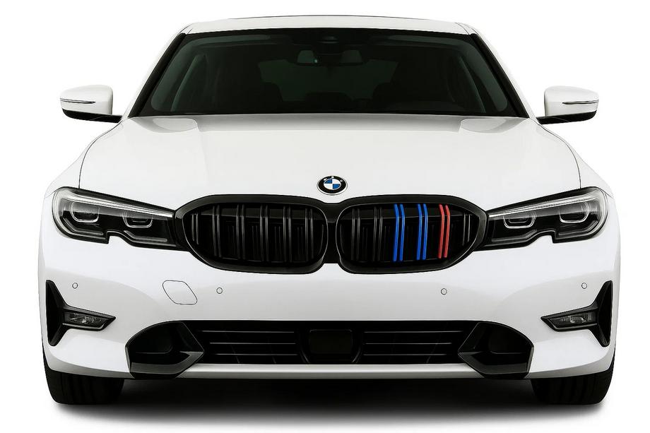 BMW řada 3 G20/G21 2018– Ledvinky (mřížky chladiče) M-Look V2 (2018-2022, M-Color s černým lemem) Image