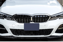 BMW řada 3 G20/G21 2018– Ledvinky M-Look V2 (2018-2022, černý lesk s chromovým lemem) fotografie 1