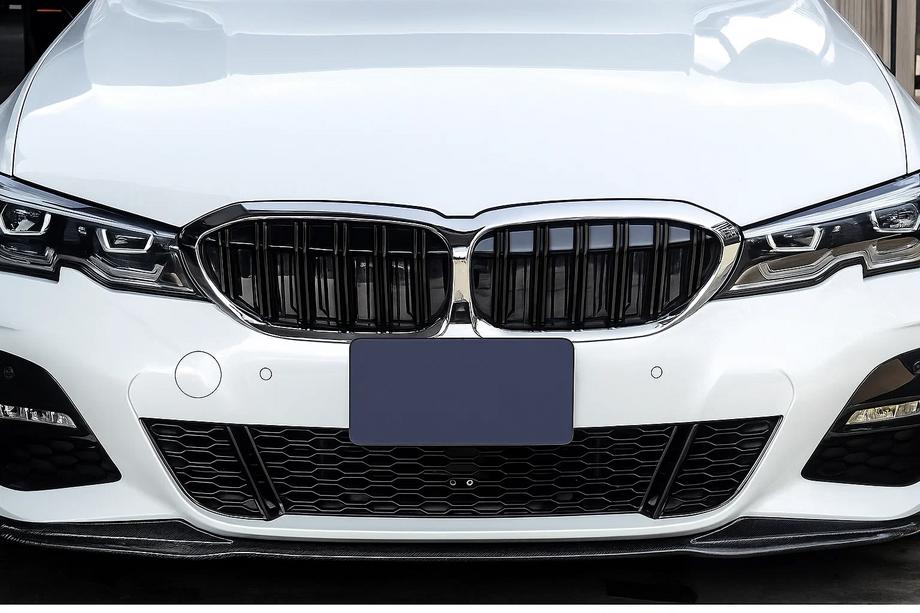BMW řada 3 G20/G21 2018– Ledvinky M-Look V2 (2018-2022, černý lesk s chromovým lemem) Image