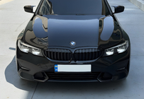 BMW řada 3 G20/G21 2018– Ledvinky 1 Bar (2018-2022, černý lesk) S přípravou pro kameru fotografie 1