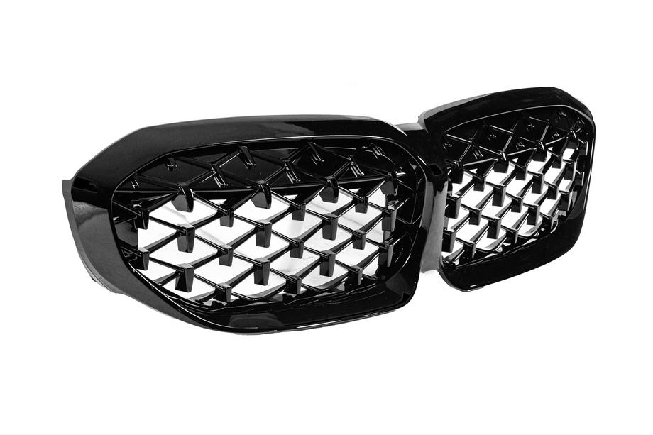 BMW řada 3 G20/G21 2018– Ledvinky Diamond Black (2018-2022, černé lemování) S přípravou pro kameru Fotografie 9