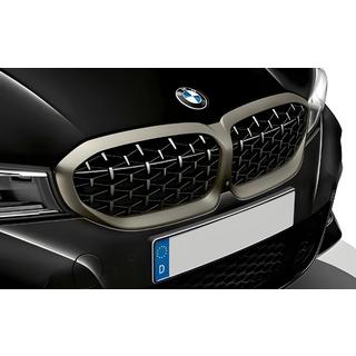 Ledvinky Diamond Silver (2018-2022, matný chromový rámeček) BMW řada 3 G20/G21 2018– fotografie 1