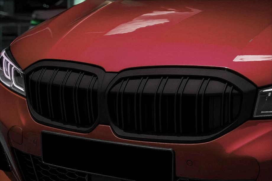 BMW řada 3 G20/G21 2018– Ledvinky M-Look (2022+, černá matná) Image