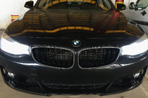BMW řada 3 F34 2013–2020 Ledvinky M-Look (lesklá černá s chromovým lemem) fotografie 1