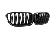 BMW řada 5 F10/F11 2010–2016 Mřížky chladiče (ledvinky) M-Look, černé matné fotografie 4