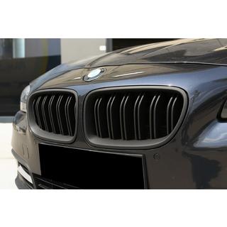 Mřížky chladiče (ledvinky) M-Look, černé matné BMW řada 5 F10/F11 2010–2016 fotografie 1