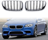 BMW řada 5 F10/F11 2010–2016 Ledvinky M-Look (lesklá černá s chromovým lemem) fotografie 2