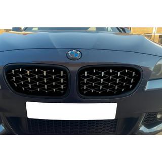 Ledvinky Diamond Silver (s černým rámečkem) BMW řada 5 F10/F11 2010–2016 fotografie 1
