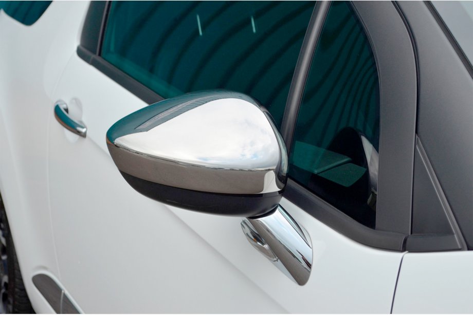 Citroen C-4 Picasso 2013–2022 Nerezové kryty zpětných zrcátek (2 ks) Fotografie 8
