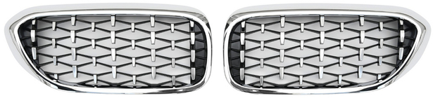 BMW řada 5 G30/G31 2017–2023 Ledvinky Diamond Silver V1 (2017-2020, chromovaná obruba) fotografie 2