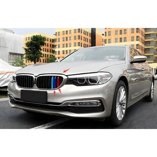 Mřížky ledvinek 1 Bar (2017-2020, M-Color s chromovým rámečkem) BMW řada 5 G30/G31 2017–2023 fotografie 3