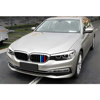 Mřížky ledvinek 1 Bar (2017-2020, M-Color s chromovým rámečkem) BMW řada 5 G30/G31 2017–2023 fotografie 1
