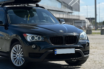 BMW X1 E84 2009–2015 Mřížky chladiče (ledvinky) M-Look, černé matné fotografie 1