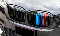 BMW X1 F48 2015–2022 Maska chladiče (ledvinky) M-Look (2015-2019, M-Color) fotografie 3