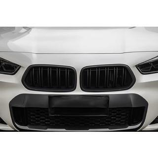 Mřížky chladiče (ledvinky) M-Look, černé matné BMW X2 F39 2018–2023 fotografie 1
