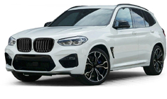 BMW X3 G01 2018– Mřížky ledvinek 1 Bar (2018-2021, leskle černé) fotografie 1
