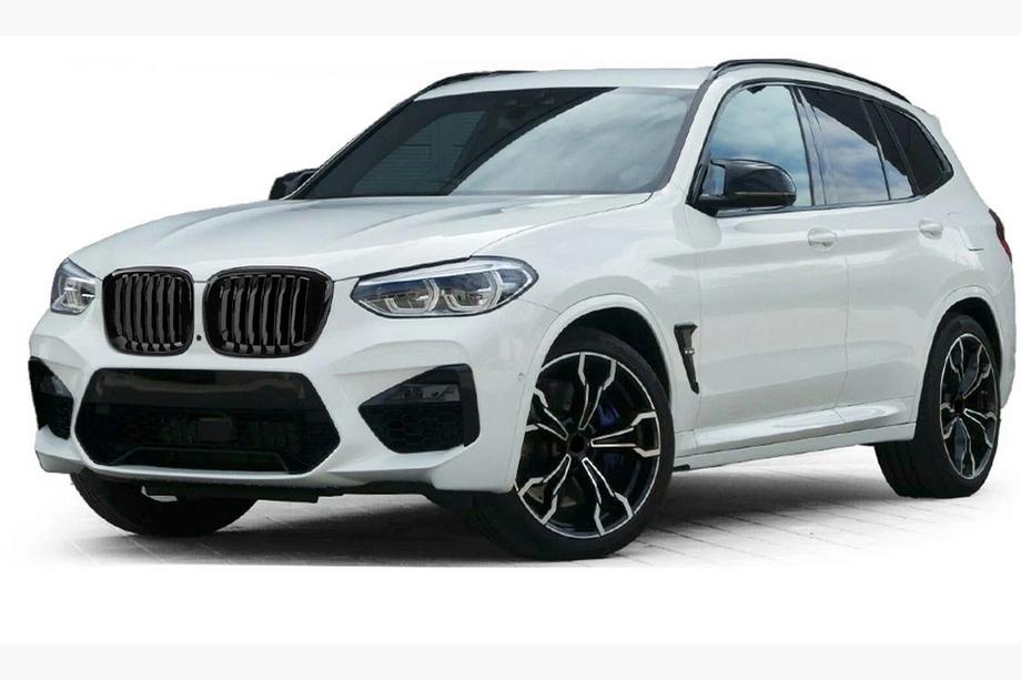 BMW X3 G01 2018– Mřížky ledvinek 1 Bar (2018-2021, leskle černé) Image