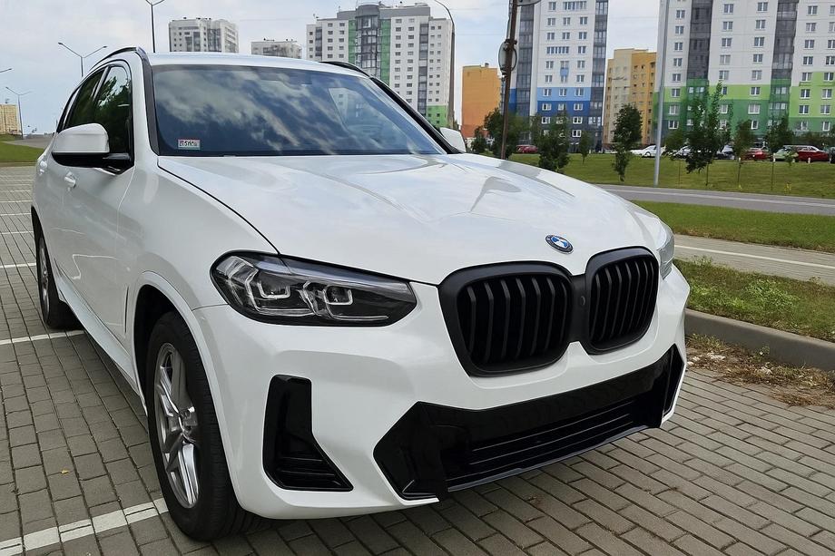 BMW X3 G01 2018– Ledvinky 1 Bar (2021+, matná černá) Fotografie 1