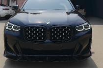 BMW X3 G01 2018– Ledvinky Diamond Silver (2021+, černé lemování) fotografie 1