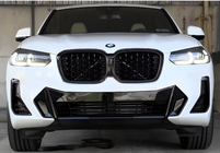 BMW X3 G01 2018– Ledvinky Diamond Black (2021+, černé lemování) fotografie 1