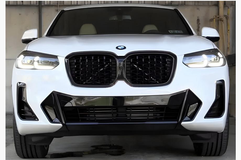 BMW X3 G01 2018– Ledvinky Diamond Black (2021+, černé lemování) Image