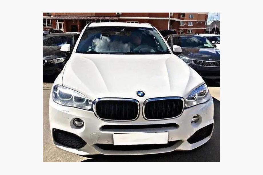 BMW X6 F16 2014–2019 Ledvinky M-Look (lesklá černá s chromovým lemem) Image