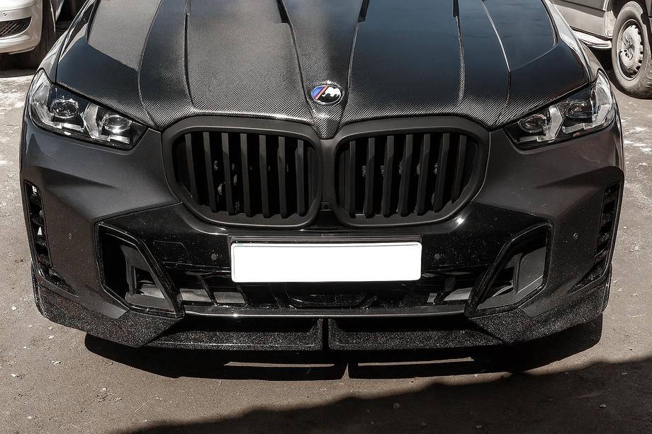 BMW X5 G05 2019–2026 Mřížky chladiče 1 Bar (2023+, matná černá) Image