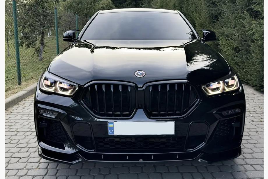 BMW X6 G06 2019–2027 Ledvinky 1 Bar (2019-2022, černá lesklá) Image
