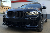 BMW X6 G06 2019–2027 Ledvinky 1 Bar (2019-2022, černá matná) fotografie 3