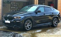 BMW X6 G06 2019–2027 M-Look ledvinky (2019-2022, leskle černé) fotografie 2
