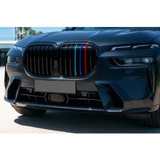 Mřížky chladiče 1 Bar (2023+, matná černá) BMW X7 G07 2019– fotografie 1
